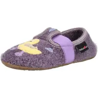 Haflinger Kid's Everest Quak Quak Pantofole Bambini (31, lilla)