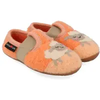 Haflinger Kid's Everest Schnucki Pantofole Bambini (29, beige)
