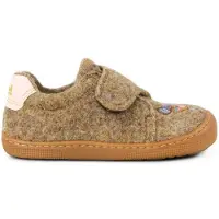 Koel Kid's Dan Print Felt Scarpe barefoot Bambini (24, beige)