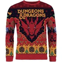 Aaa Merchandise Maglione Natalizio Dungeons &amp; Dragons