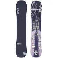 Salomon Snowboard - Snowboard freestyle - Abstract 2027 - Taglia 155W cm - Nero