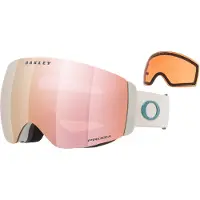 Oakley - Maschera da sci - Flight Deck Pro M Cool Grey Prizm Rose Gold Iridium - Beige
