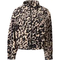Volcom Women's Wylding Out Sherpa Giacca in pile Donna (L, marrone)