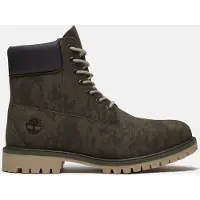 Timberland Boots stringati cachi / verde scuro