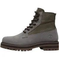 Timberland per uomo. TB0A2H58EEP1 Stivali in pelle grigia Britton Drive (45), Basso, Stringhe, Grigio, Outdoor, All'aperto