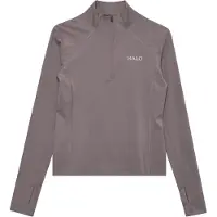 Halo Women's Training Half Zip Maglia funzionale Donna (XS, grigio)