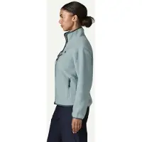 Patagonia Women's Retro Pile Jacket Giacca in pile Donna (S, grigio/turchese)