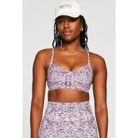 Fabletics Sleek Seamless Low Impact Bra Cosmic Splatter Taglia: 4X REG | Reggiseni sportivi Outlet | Donna