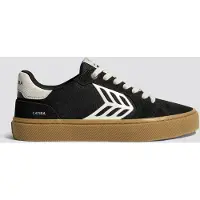 Cariuma Catiba Pro 2.0 Suede And Cordura Gum Black Ivory Logo Taglia: 39 | Sneakers Outlet | Unisex | Nero