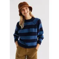 TWOTHIRDS Ballywalker Knit Blue Stripes Taglia: XS | Maglie a manica lunga Outlet | Donna | Blu
