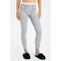 Fabletics Waffle Legging Classic Grey Heather/white Taglia: XXL REG | Leggings Outlet | Donna | Grigio