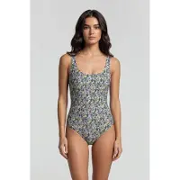 And Other Stories & Other Stories Cherry Reversible Swimsuit Blue Taglia: 32 | Costumi Interi Outlet | Donna | Blu