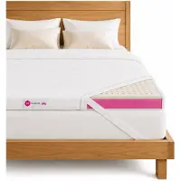 MARPUR Topper in lattice , 140x200 cm, 5 cm di spessore, livello di comfort H3, adatto per persone allergiche