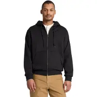 Timberland Oyster River Chest Logo Bb Zip Hoodie Black Taglia: XL | Felpe con cappuccio Outlet | Uomo | Nero