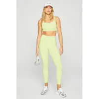 Fabletics Boost High-waisted 7/8 Morning Dew/reflective Silver Taglia: 3X SHORT | Leggings Outlet | Donna | Grigio