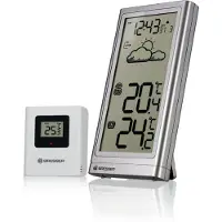 Bresser Stazione meteorologica RC Meteo Temp Silver 7004200HZI000