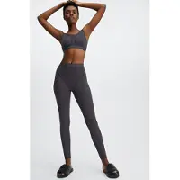 Fabletics Waffle Legging Pewter/pewter Logo Taglia: XXS REG | Leggings Outlet | Donna