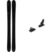 Candide Skis - Sci freeride - Set Bc 111 2024 in Legno - Nero