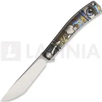 Rike Knife Coltello pieghevole Frame Lock Engraved M390