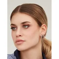 U.S. POLO ASSN. Orecchini 'Helen' blu scuro