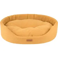 Amiplay Cuccia per cani ovale MONTEGO senape/senape taglia S, M, L, XL, XXL Taglia: XL - 72x63x16 cm