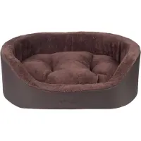 Amiplay Cuccia per cani ovale ASPEINA marrone taglia S, M, L Misura: S - 54x45x16 cm