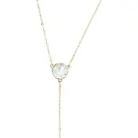 Otazu Golden Ankle Chain With Crystals Crystal Taglia: OS | Braccialetti Outlet | Donna | Bianco