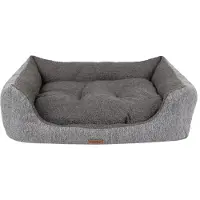 Amiplay Cuccia per cani MALBO ECO SOFA grigio taglia S, M, L Taglia: S - 58x46x17 cm