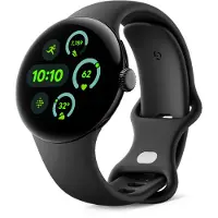 Google Pixel Watch 3 - Smartwatch - 45mm Schermo Actua - Nero