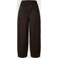 Selected Pantaloni Barrel Fit Donne Marrone 36