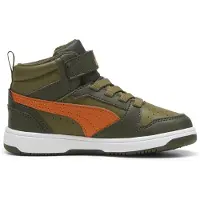 Puma Unisex Rebound V6 Mid Wtr Ac+ Ps Dark Olive-maple Syrup-oliv Taglia: 31 | Scarpe da Corsa Outlet | Unisex | Verde