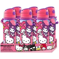 Hello Kitty Borraccia In Alluminio Con Manico 600ml