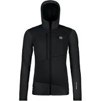 Ortovox Women's Fleece Grid Hoody Giacca in pile Donna (XS, nero)