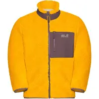 Jack Wolfskin Kid's Ice Curl Jacket Giacca in pile Bambini (116, arancione)