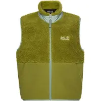 Jack Wolfskin Kid's Ice Curl Vest Gilet in pile Bambini (152, olivia)