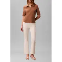 Calvin Klein Heavyweight Spacer Fit Flare Jean Tofu Taglia: L | Pantaloni Outlet | Donna