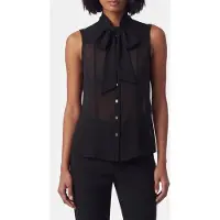 Guess Marciano GUESS Etta Bow Sl Shirt Jet Black A996 Taglia: 36 | Magliette intime Outlet | Donna | Nero