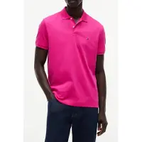 Tommy Hilfiger Liquid Cotton Regular Eccentric Magenta Taglia: S | Polo Outlet | Uomo | Rosa
