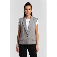 Iro Paris Zohar Jacket Black/white Taglia: 40 | Gilet Outlet | Donna | Nero