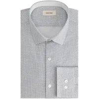 Calvin Klein Slim Essential Poplin Shirt Blue Taglia: 42 | Camicie Business Outlet | Uomo | Blu
