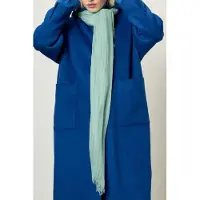 American vintage Monyday Scarf Rayures Vert D Eau Taglia: OS | Sciarpe Outlet | Donna