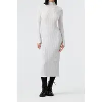 AlphaTauri Folas V1.y8.02 Flat-knit-dress Off White Taglia: XS | Abiti Midi Outlet | Donna | Bianco