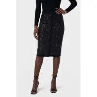 The Kooples Long Sequin Skirt Black Taglia: 34 | Minigonne Outlet | Donna | Nero