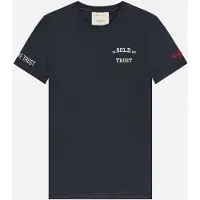 In Gold We Trust The Pusha Kids Navy Taglia: 8 | T-shirt Outlet | Unisex | Blu