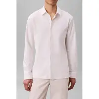 Calvin Klein Ls Casual Pique Slim Shirt Brilliant White Taglia: L | Camicie Casual Outlet | Uomo | Bianco