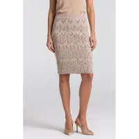 Guess Marciano GUESS Billie Monogram Skir Geom M Buff Taupe /d Taglia: S | Minigonne Outlet | Donna | Nero