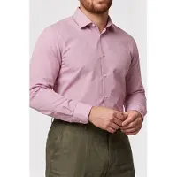 Calvin Klein Slim Essential Poplin Shirt Red Brick Taglia: 44 | Camicie Business Outlet | Uomo | Rosso