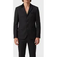 The Kooples Straight-cut Jacket With 3 Buttons & 3 Pockets Black Taglia: 44 | Blazers Outlet | Uomo | Nero