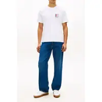 Tommy Hilfiger Icon Interlock Embos T-shirt White Taglia: XXL | Magliette basic Outlet | Uomo | Bianco
