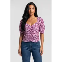 Iro Paris Nunila Top Multico Pink Taglia: 36 | Magliette intime Outlet | Donna | Rosa